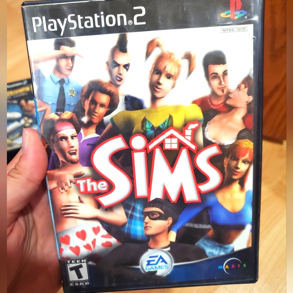 The Sims ps2 game